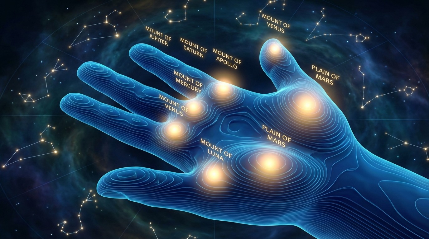 손바닥 8대 언덕(구) 지도