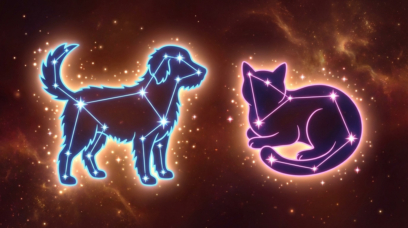 Pet Zodiac Illustration
